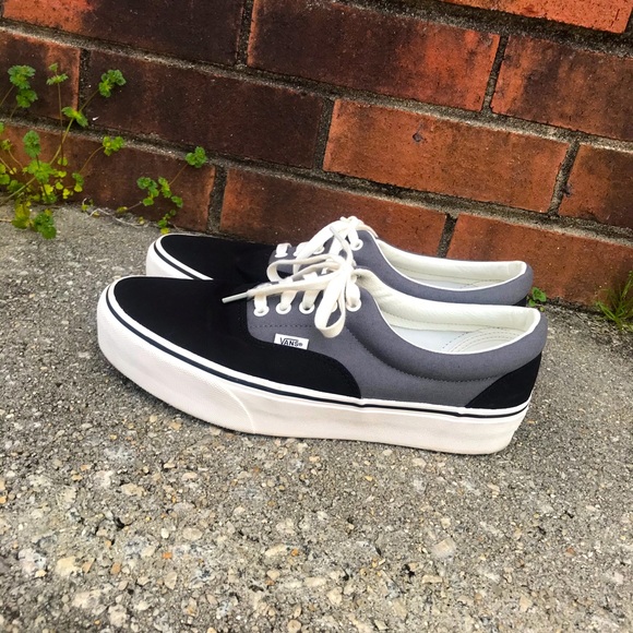 Vans Shoes - VANS Era Platform 2-Tone Sneakers Black/ Pewter